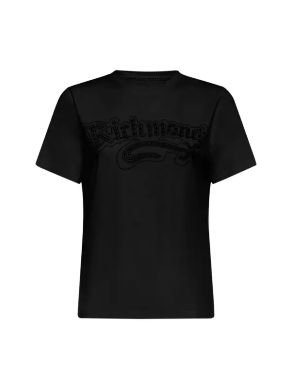 John Richmond T-shirt  με γκλιτερ